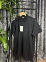 Erkek Polo Yaka Tshirt Siyah (Marka)