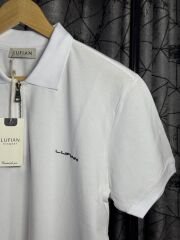 Erkek Polo Yaka Tshirt Beyaz (Marka)