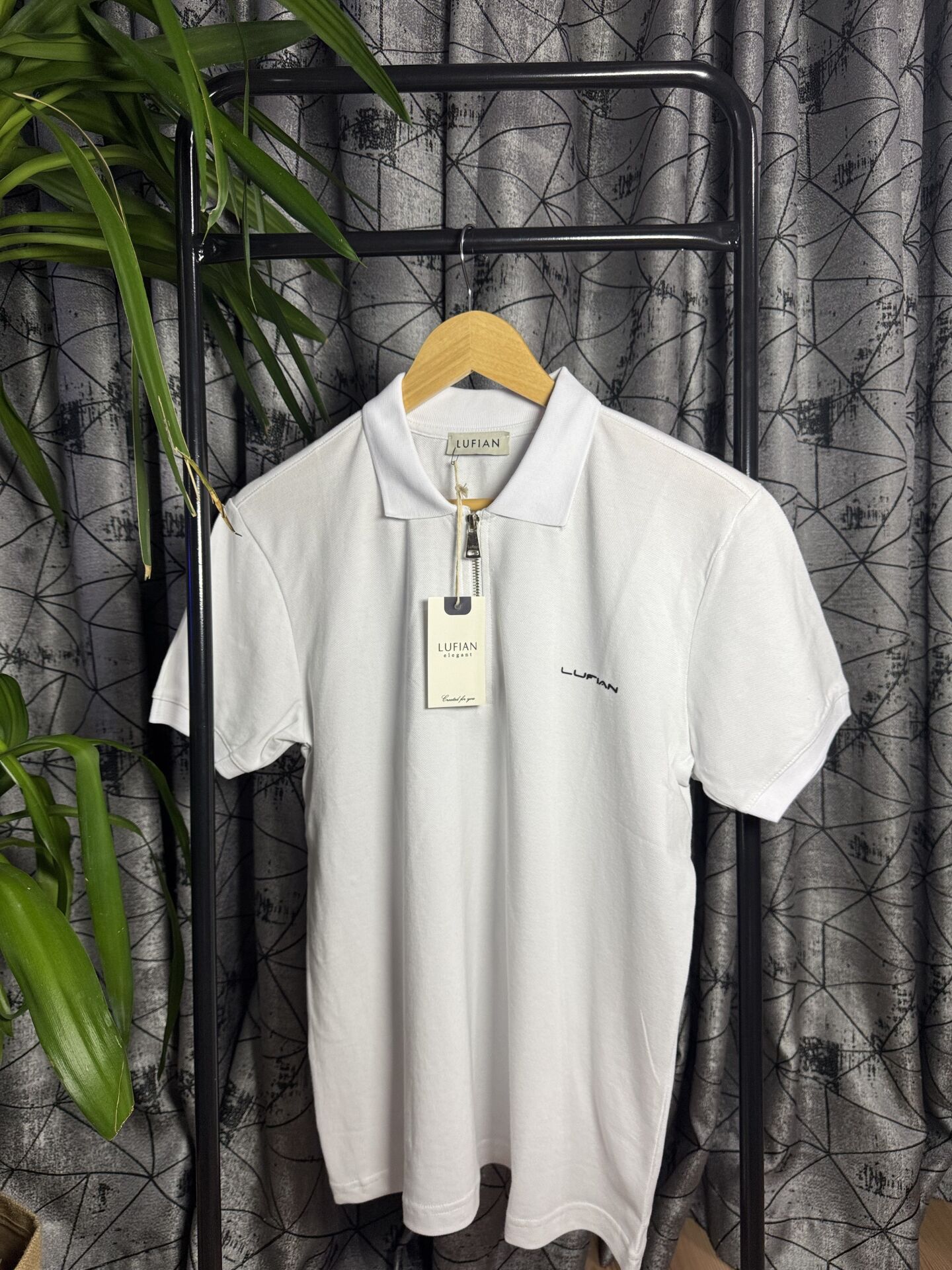 Erkek Polo Yaka Tshirt Beyaz (Marka)