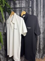 Erkek Polo Yaka Tshirt Beyaz Renk (Marka)