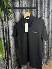 Erkek Polo Yaka Tshirt Siyah (Marka)
