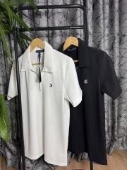 Erkek Polo Yaka Tshirt Siyah(Marka)