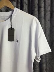 Erkek Bisiklet Yaka  Beyaz t-shirt