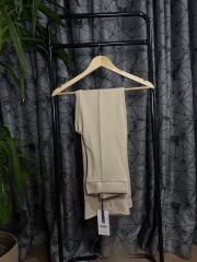Çımalı Crep Palazzo Pantolon Krem